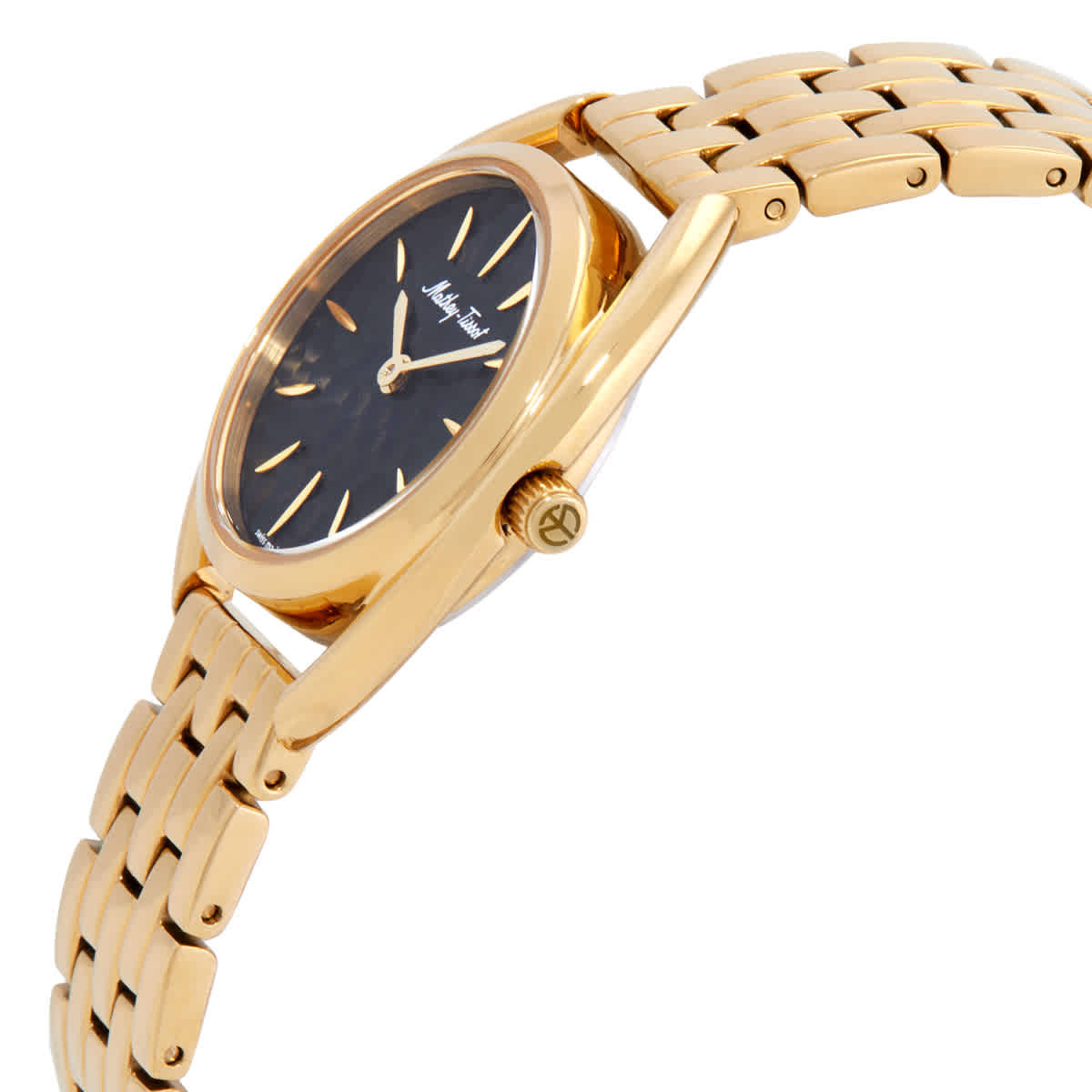 Mathey-Tissot Saphira Quartz Black Dial Ladies Watch D933PYN