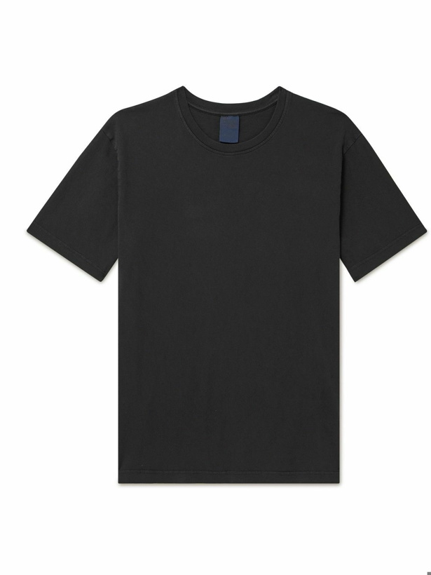 Photo: Nudie Jeans - Uno Everyday Cotton-Jersey T-Shirt - Black
