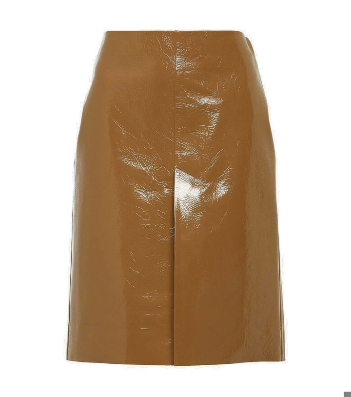 Photo: Gucci Leather pencil skirt