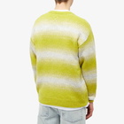 Pop Trading Company Men's Cardigan in Off White/Lime