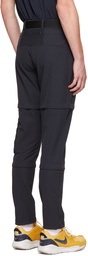 Outdoor Voices Black Recktrek Zip-Off Trousers