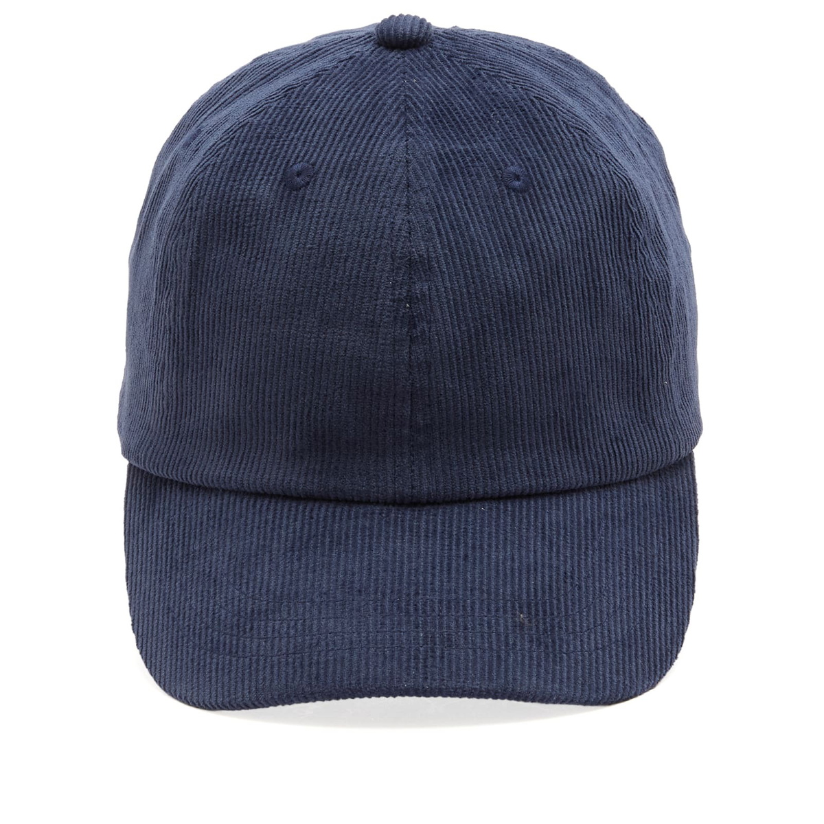 Folk Men's Corudroy Cap in Navy 