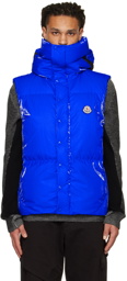 Moncler Blue Lawu Down Vest