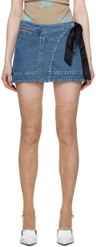 Photo: Cormio Indigo Victoria Denim Miniskirt