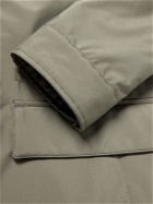 Ermenegildo Zegna - Stratos Shell Hooded Field Jacket - Brown