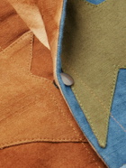 Story Mfg. - Worf Patchwork Organic Cotton Shirt Jacket - Brown