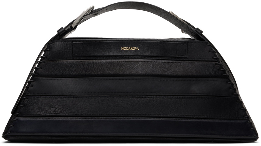 HODAKOVA Black Triangle Belt Bag HODAKOVA