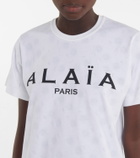 Alaïa Logo cotton jersey T-shirt