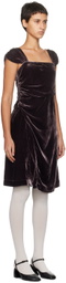 Caro Editions Brown Sophie Midi Dress