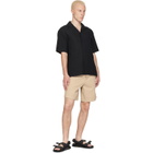 Birkenstock Black Regular Mogami Terra Sandals