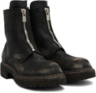 Guidi Black GR05FRV Boots