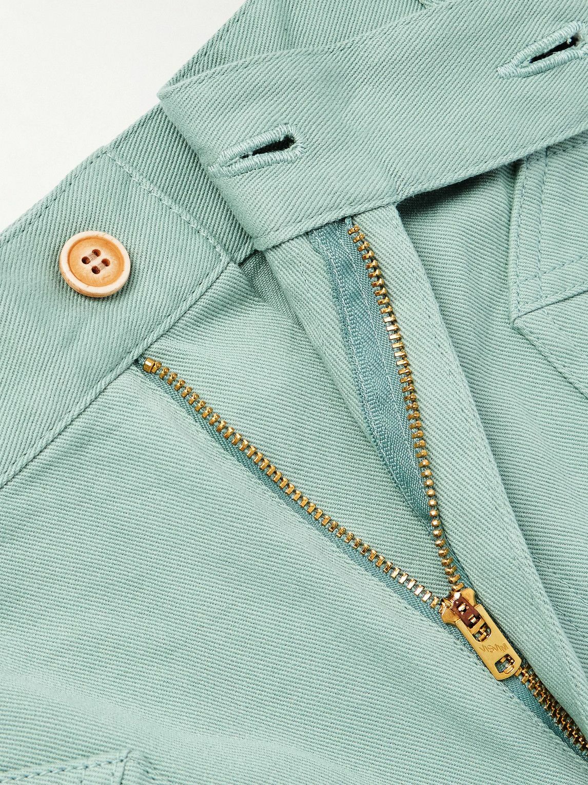 Visvim - Carrol Tapered Cotton-Twill Trousers - Green
