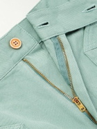 Visvim - Carrol Tapered Cotton-Twill Trousers - Green