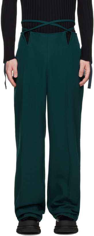 Photo: Dion Lee Green V-Wire Trousers
