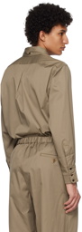 LEMAIRE Khaki Flap Pockets Shirt