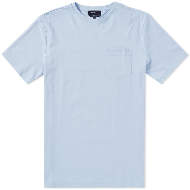 Photo: A.P.C. Double Tee Blue