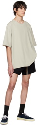 Fear of God Beige Double-Layered T-Shirt