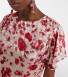 Isabel Marant Hervane floral jacquard top