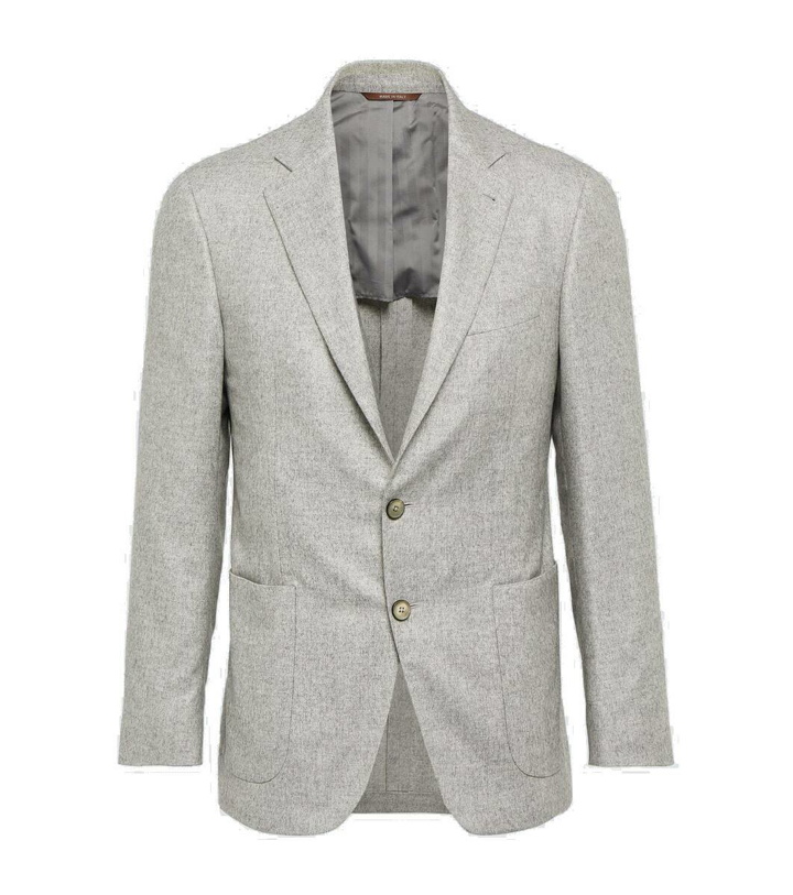 Photo: Canali Kei silk and cashmere blazer