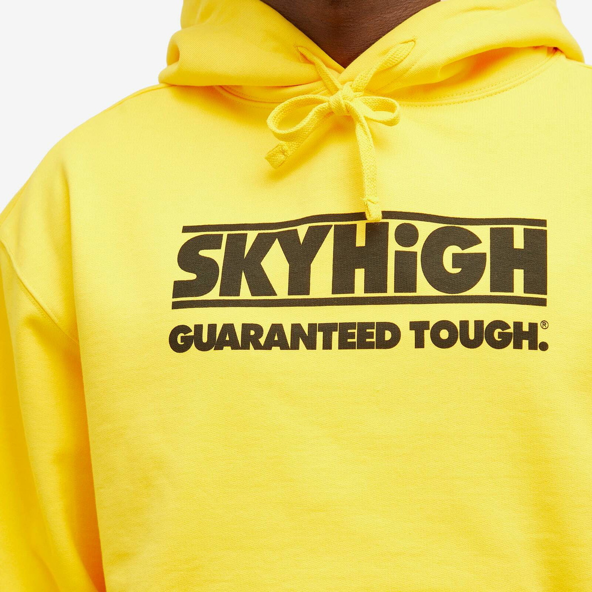 Sky High Farm Men's Construction Popover Hoodie in Yellow