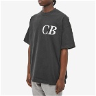 Cole Buxton Men's Italic CB T-Shirt in Vintage Black