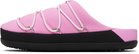 Moon Boot Pink Soft Slipper Loafers