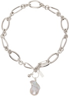 Mounser Silver Waxing Necklace