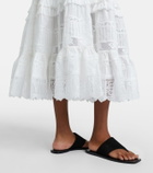 Zimmermann Solstice cotton midi dress