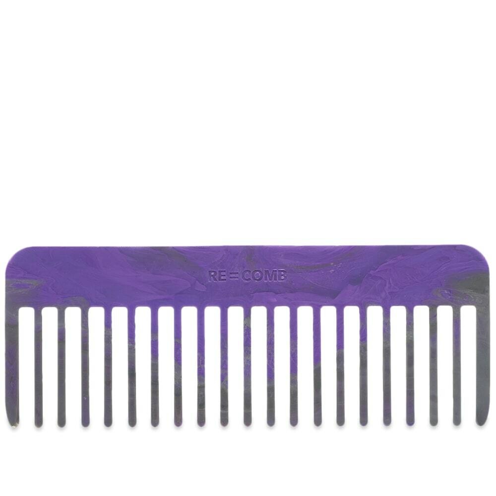 Photo: Re=Comb Recycled Plastic Hair Comb in Lilac Stone