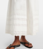 Dôen Sebastiane cotton poplin maxi skirt