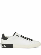 DOLCE & GABBANA - Leather Sneakers