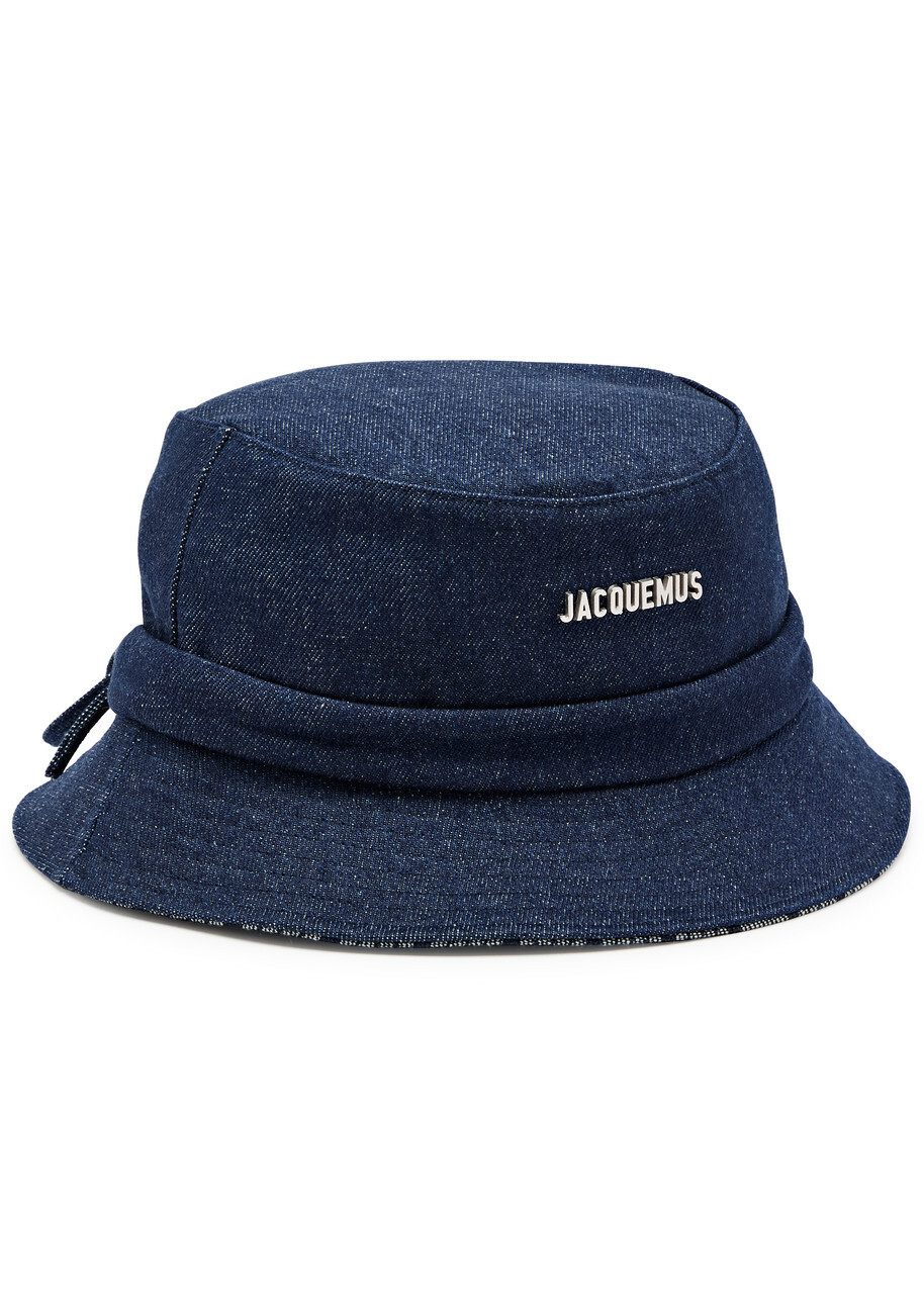 JACQUEMUS DENIM BUCKET HAT main image 0