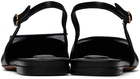 JACQUEMUS Black Les Classiques 'Les slingbacks Duelo plates' Ballerina Flats