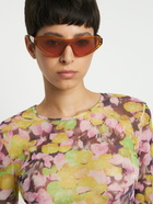 ZIMMERMANN - Coaster Cat-eye Acetate Sunglasses