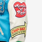 Members of the Rage Men's Classic Varsity Jacket in Algers Blue