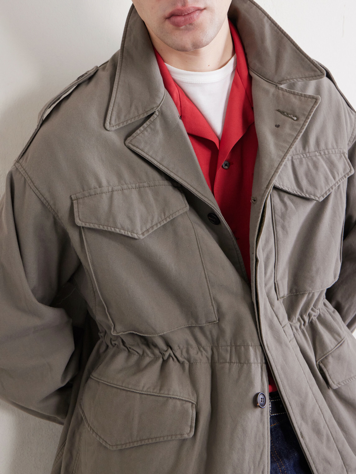 Visvim - Achse Cotton-Blend Field Jacket - Green Visvim