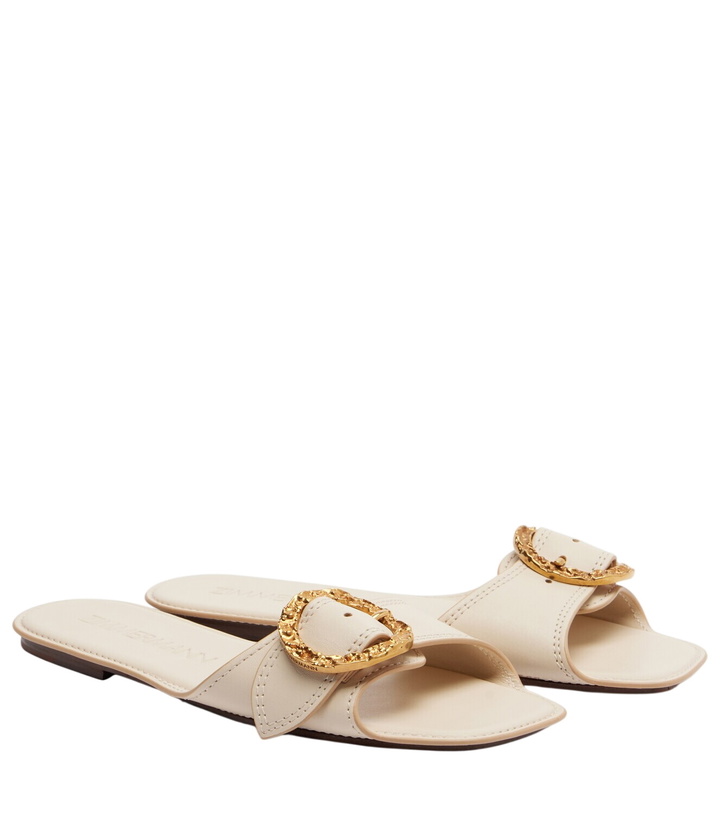 Photo: Zimmermann Solena leather slides
