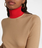 Victoria Beckham - Wool-blend turtleneck sweater