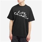 Late Checkout Men's Logo T-Shirt in Black