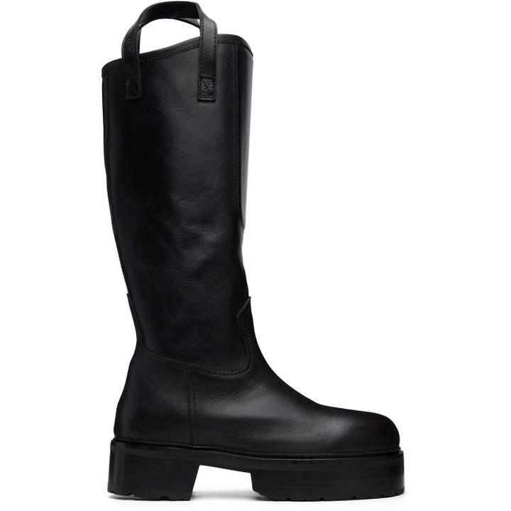 Photo: Enfants Riches Déprimés Black Welder Tall Boots