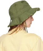 JACQUEMUS Khaki Les Classiques 'Le bob Artichaut' Bucket Hat