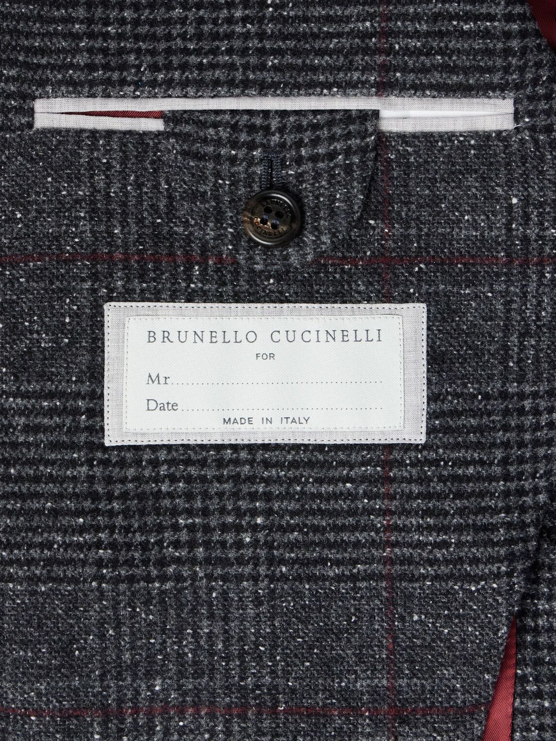 Brunello Cucinelli - Checked Silk, Wool and Cashmere-Blend Suit Jacket - Brown