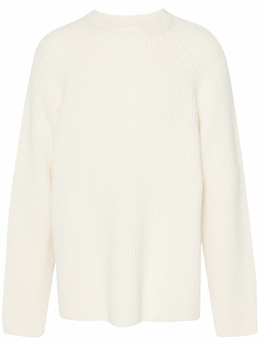 The Frankie Shop White Chunky-Knit Sweater