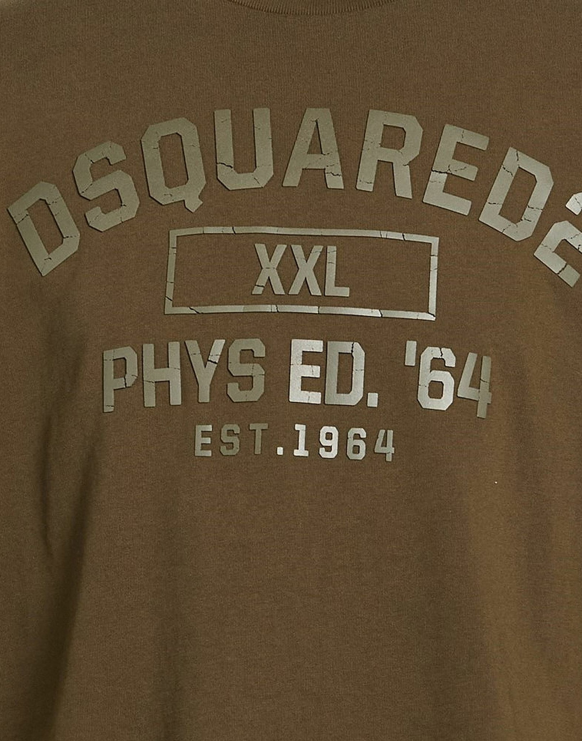 Dsquared2 Mens T-shirt Military in Green