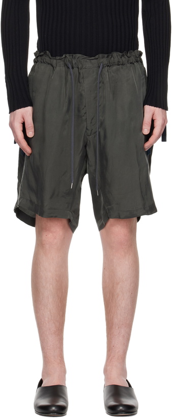 Photo: RAINMAKER KYOTO Gray Dougi Shorts