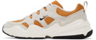 Nike Gray & Orange Tech Hera Sneakers