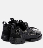 Noir Kei Ninomiya Studded brogue sneakers