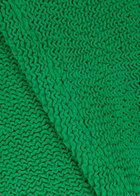 Hunza G Gigi Seersucker Bikini - Green - One Size