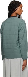 Snow Peak Green Collarless Jacket