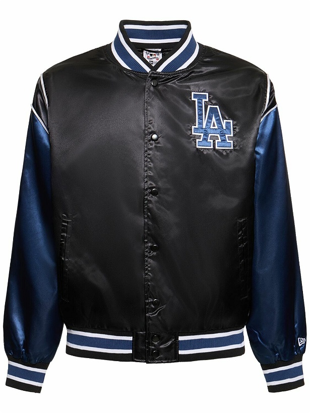 Photo: NEW ERA - Mlb La Dodgers Satin Varsity Jacket